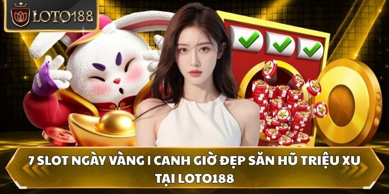 7 Slot ngày vàng | Canh Giờ Đẹp Săn Hũ Triệu Xu tại Loto188
