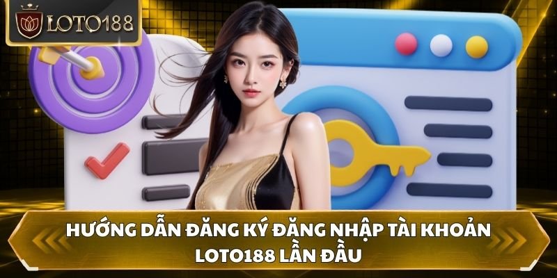 Hướng dẫn đăng ký đăng nhập tài khoản Loto188 lần đầu