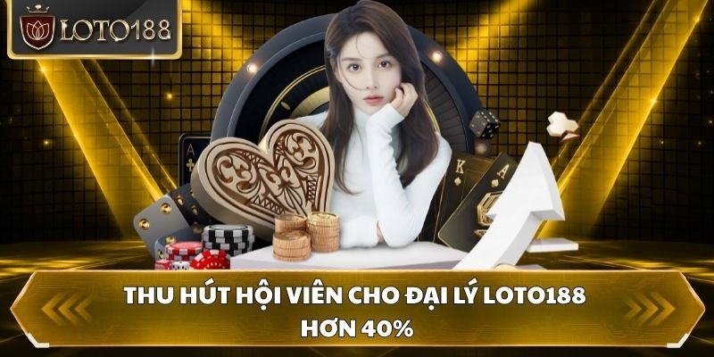 Thu hút hội viên cho đại lý Loto188 hơn 40%
